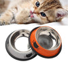 Food Bowls Stainless Steel Anti-skid Dogs Cats Water Bowl